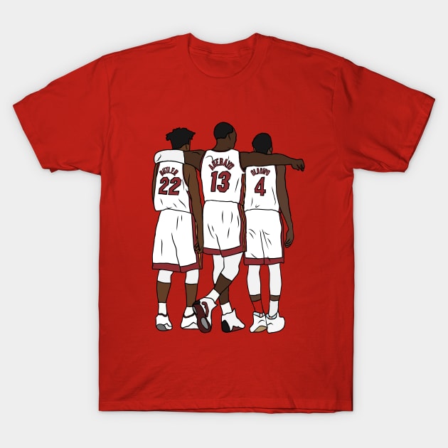 Jimmy, Bam & Dipo T-Shirt by rattraptees